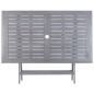vidaXL Juego de comedor de jardín 5 pzas madera maciza de acacia gris vidaXL Juego de comedor de jardín 5 pzas madera maciza de acacia gris