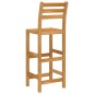 vidaXL Mesa y sillas de bar para jardín 7 pzas madera maciza de acacia vidaXL Mesa y sillas de bar para jardín 7 pzas madera maciza de acacia