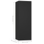 vidaXL Set de muebles de salón TV 6 piezas madera ingeniería negro vidaXL Set de muebles de salón TV 6 piezas madera ingeniería negro