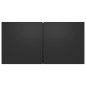 vidaXL Set de muebles de salón TV 10 piezas madera ingeniería negro vidaXL Set de muebles de salón TV 10 piezas madera ingeniería negro