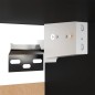 vidaXL Set de muebles de salón TV 10 piezas madera ingeniería negro vidaXL Set de muebles de salón TV 10 piezas madera ingeniería negro