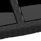 vidaXL Juego de comedor de jardín 11 piezas ratán sintético negro vidaXL Juego de comedor de jardín 11 piezas ratán sintético negro