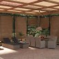 vidaXL Juego de comedor para jardín 11 piezas ratán sintético marrón vidaXL Juego de comedor para jardín 11 piezas ratán sintético marrón