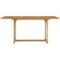 vidaXL Conjunto de comedor de jardín 5 piezas madera maciza de teca vidaXL Conjunto de comedor de jardín 5 piezas madera maciza de teca