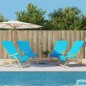 vidaXL Toallas de playa 4 uds tela turquesa 400 g/m² 60x135 cm vidaXL Toallas de playa 4 uds tela turquesa 400 g/m² 60x135 cm