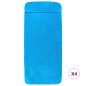 vidaXL Toallas de playa 4 uds tela turquesa 400 g/m² 60x135 cm vidaXL Toallas de playa 4 uds tela turquesa 400 g/m² 60x135 cm