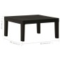 vidaXL Set de muebles de jardín 3 piezas con cojines plástico gris vidaXL Set de muebles de jardín 3 piezas con cojines plástico gris