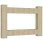 vidaXL Set de muebles salón TV 10 pzas madera ingeniería roble Sonoma