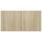 vidaXL Set de muebles salón TV 10 pzas madera ingeniería roble Sonoma