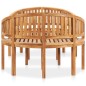 vidaXL Juego de muebles de jardín 3 piezas madera maciza de teca vidaXL Juego de muebles de jardín 3 piezas madera maciza de teca