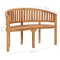 vidaXL Juego de muebles de jardín 3 piezas madera maciza de teca vidaXL Juego de muebles de jardín 3 piezas madera maciza de teca