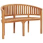 vidaXL Juego de muebles de jardín 5 piezas madera maciza de teca