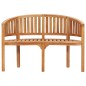 vidaXL Juego de muebles de jardín 5 piezas madera maciza de teca