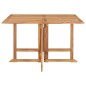 vidaXL Set de comedor de jardín plegable 5 pzas madera maciza de teca vidaXL Set de comedor de jardín plegable 5 pzas madera maciza de teca