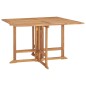 vidaXL Set de comedor de jardín plegable 5 pzas madera maciza de teca vidaXL Set de comedor de jardín plegable 5 pzas madera maciza de teca