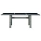 vidaXL Set comedor jardín 7 pzas y cojines ratán sintético gris claro vidaXL Set comedor jardín 7 pzas y cojines ratán sintético gris claro