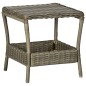 vidaXL Set muebles de jardín 3 pzas y cojines ratán sintético marrón vidaXL Set muebles de jardín 3 pzas y cojines ratán sintético marrón