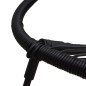 vidaXL Juego de comedor de jardín 5 piezas ratán PVC negro vidaXL Juego de comedor de jardín 5 piezas ratán PVC negro