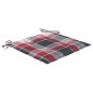 vidaXL Sillas de comedor jardín con cojines 3 uds madera maciza acacia