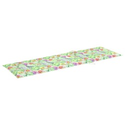 vidaXL Tumbona de jardín con cojín madera maciza de acacia 