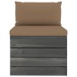 vidaXL Muebles de jardín de palets 2 piezas cojines madera de pino vidaXL Muebles de jardín de palets 2 piezas cojines madera de pino