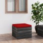 vidaXL Otomana de palets para jardín con cojín madera de pino vidaXL Otomana de palets para jardín con cojín madera de pino