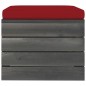 vidaXL Muebles de jardín de palets 3 piezas cojines madera maciza pino vidaXL Muebles de jardín de palets 3 piezas cojines madera maciza pino