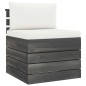 vidaXL Muebles de palets para jardín 7 pzas cojines madera maciza pino vidaXL Muebles de palets para jardín 7 pzas cojines madera maciza pino