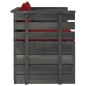 vidaXL Muebles de palets para jardín 7 pzas cojines madera maciza pino vidaXL Muebles de palets para jardín 7 pzas cojines madera maciza pino