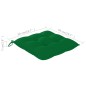 vidaXL Silla mecedora de madera maciza de teca con cojín verde vidaXL Silla mecedora de madera maciza de teca con cojín verde