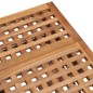 vidaXL Set comedor de jardín plegable 3 piezas madera de teca cojines vidaXL Set comedor de jardín plegable 3 piezas madera de teca cojines