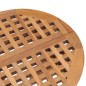 vidaXL Set comedor de jardín plegable 3 piezas madera de teca cojines vidaXL Set comedor de jardín plegable 3 piezas madera de teca cojines