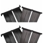 vidaXL Panel de calentador solar de piscina 4 uds 80x620 cm vidaXL Panel de calentador solar de piscina 4 uds 80x620 cm