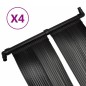 vidaXL Panel de calentador solar de piscina 4 uds 80x620 cm vidaXL Panel de calentador solar de piscina 4 uds 80x620 cm