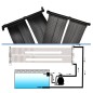 vidaXL Panel de calentador solar de piscina 4 uds 80x620 cm vidaXL Panel de calentador solar de piscina 4 uds 80x620 cm
