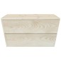 vidaXL Muebles de jardín de palets 9 piezas y cojines madera de abeto vidaXL Muebles de jardín de palets 9 piezas y cojines madera de abeto