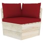 vidaXL Muebles de jardín de palets 5 piezas y cojines madera de abeto vidaXL Muebles de jardín de palets 5 piezas y cojines madera de abeto