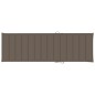 vidaXL Tumbona con cojín madera maciza de acacia vidaXL Tumbona con cojín madera maciza de acacia