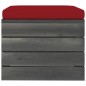 vidaXL Muebles de palets para jardín 8 pzas cojines madera maciza pino vidaXL Muebles de palets para jardín 8 pzas cojines madera maciza pino