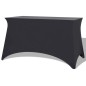 vidaXL Funda elástica para mesa 2 uds 243x76x74 cm antracita vidaXL Funda elástica para mesa 2 uds 243x76x74 cm antracita