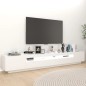 vidaXL Mueble para TV con luces LED blanco 260x35x40 cm vidaXL Mueble para TV con luces LED blanco 260x35x40 cm