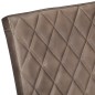vidaXL Sillas voladizas de comedor 2 unidades cuero auténtico marrón vidaXL Sillas voladizas de comedor 2 unidades cuero auténtico marrón