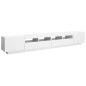 vidaXL Mueble para TV con luces LED blanco 260x35x40 cm vidaXL Mueble para TV con luces LED blanco 260x35x40 cm