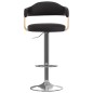vidaXL Taburetes de cocina 2 uds cuero sintético madera curvada negro vidaXL Taburetes de cocina 2 uds cuero sintético madera curvada negro