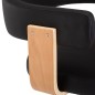 vidaXL Taburetes de cocina 2 uds cuero sintético madera curvada negro vidaXL Taburetes de cocina 2 uds cuero sintético madera curvada negro