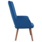 vidaXL Sillón de relax de terciopelo azul