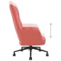 vidaXL Silla de relajación de terciopelo rosa