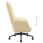 vidaXL Silla de relajación de terciopelo blanco crema vidaXL Silla de relajación de terciopelo blanco crema