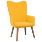 vidaXL Sillón de relax con taburete terciopelo amarillo mostaza vidaXL Sillón de relax con taburete terciopelo amarillo mostaza