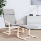 vidaXL Sillón de relax de tela gris claro vidaXL Sillón de relax de tela gris claro